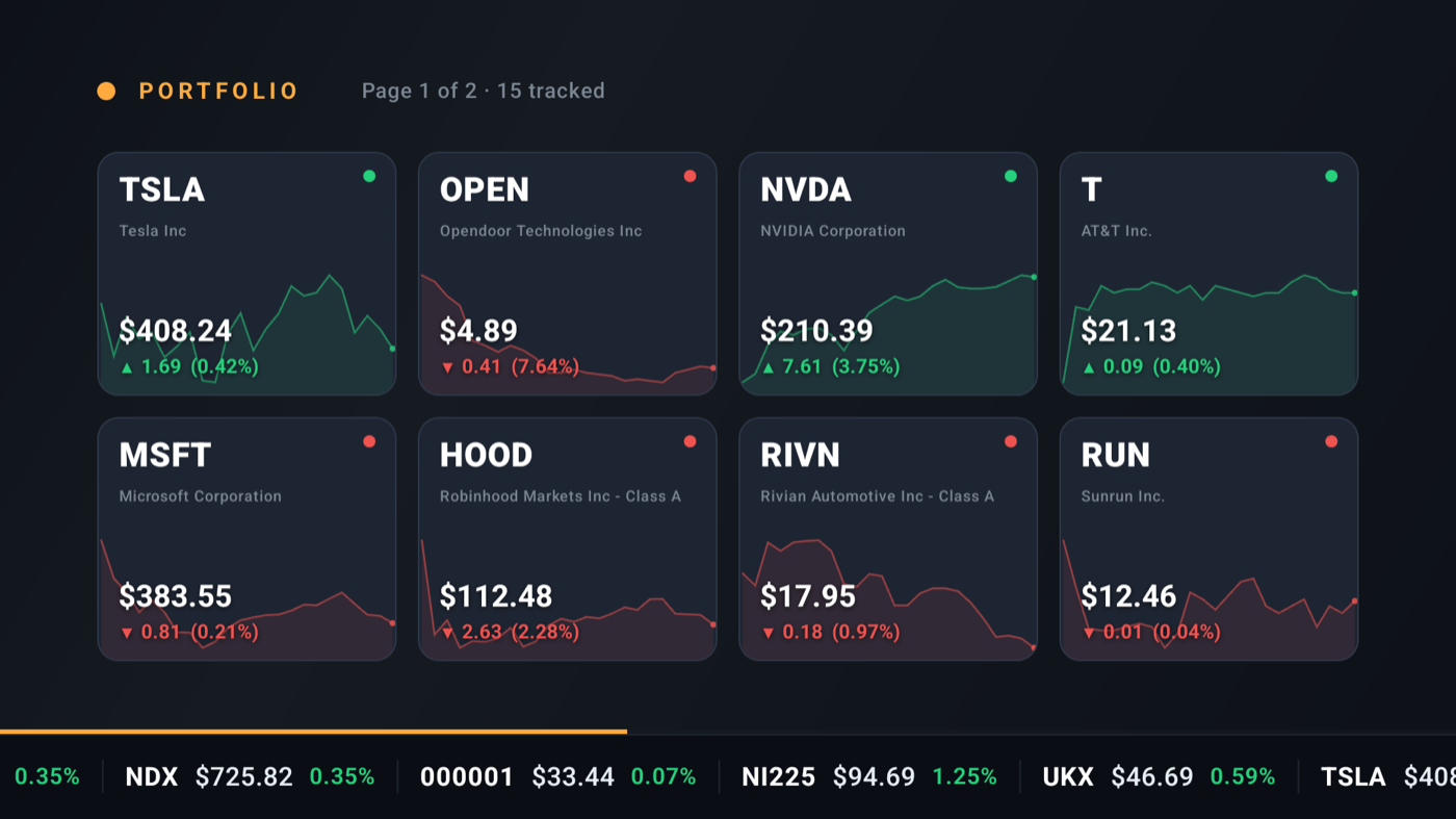 Stream: Portfolio